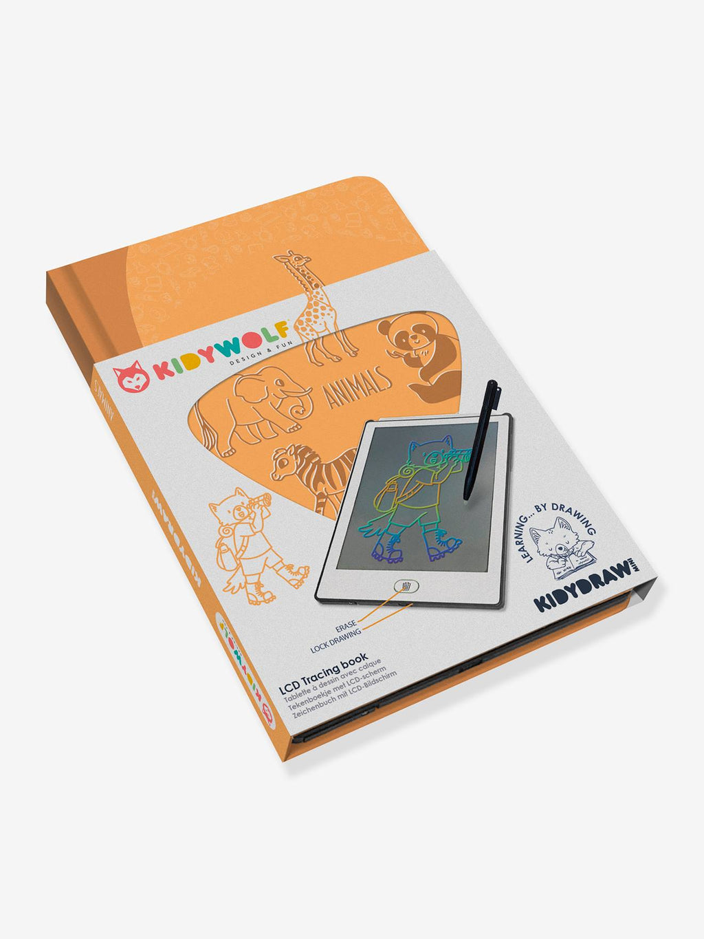Tablette à dessin kidydraw mini jaune