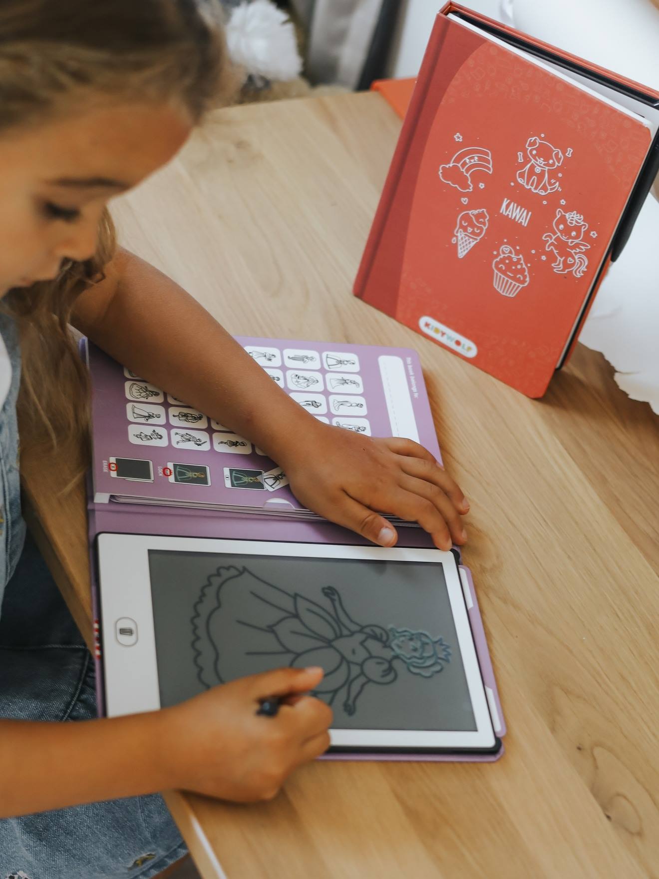 Tablette à dessin kidydraw mini rose