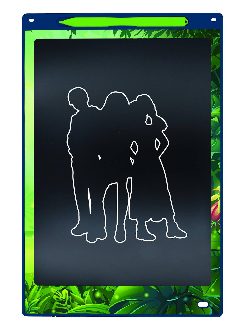 Tablette à dessins électronique multicolore dinosaures vert