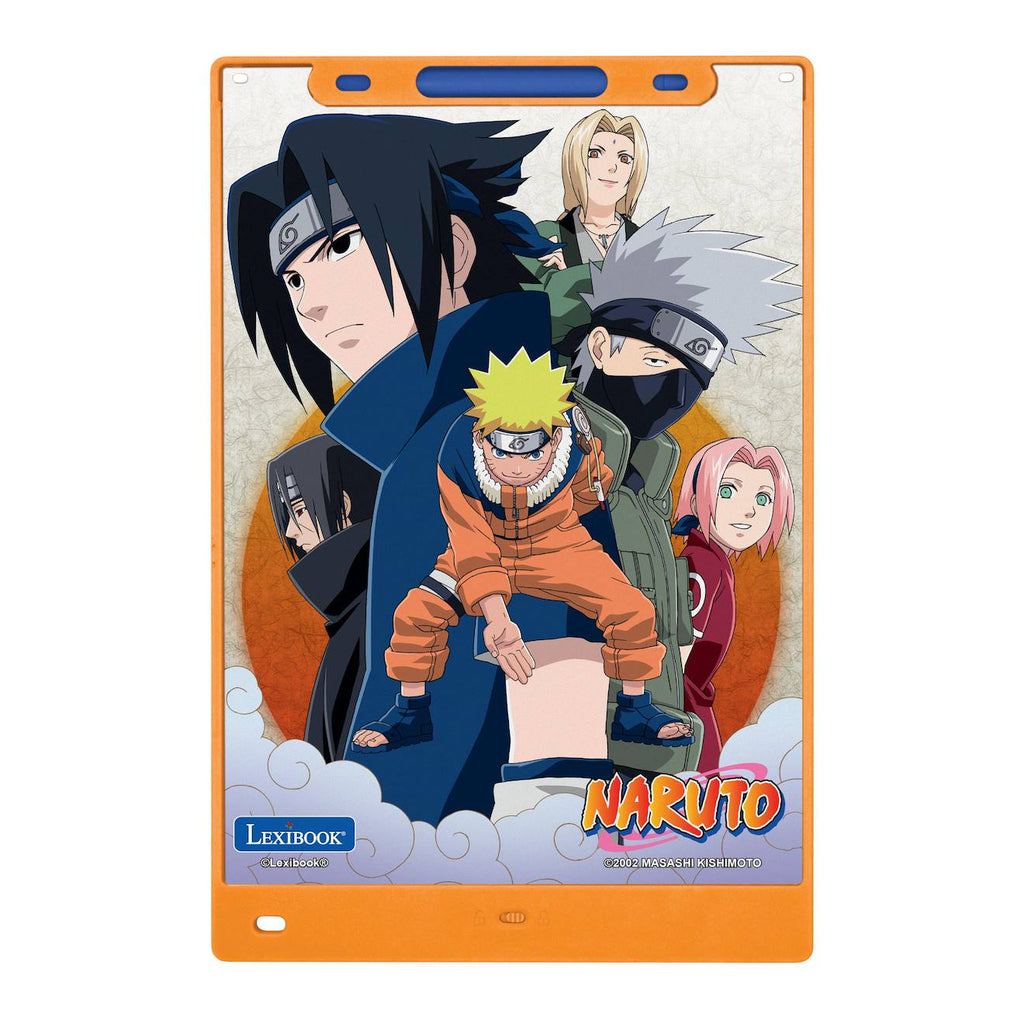 Tablette à dessins électronique multicolore Naruto orange