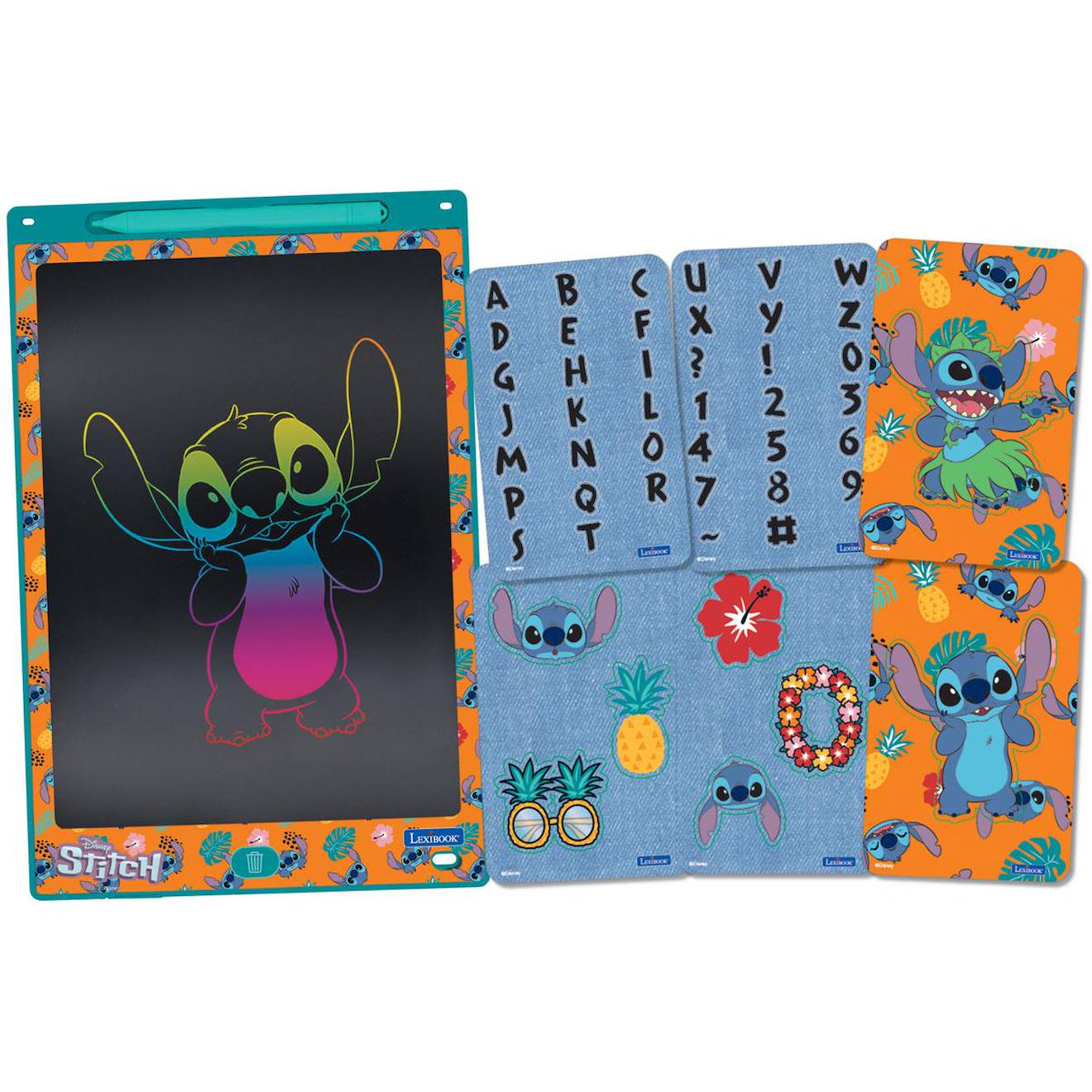 Tablette à dessins électronique Stitch ardoise magique bleu
