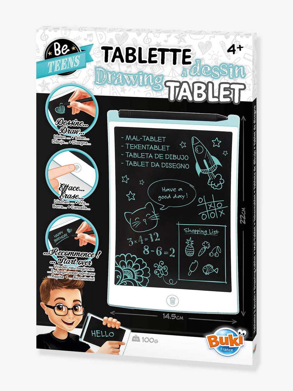 Tablette dessin noir