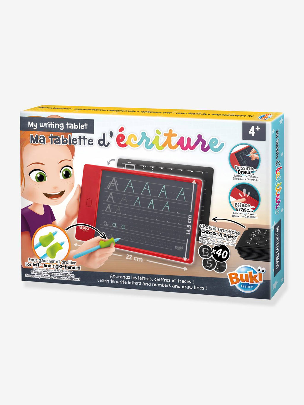 Tablette écriture - rouge