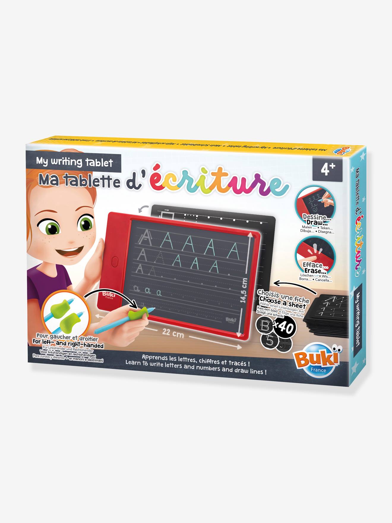 Tablette écriture - rouge