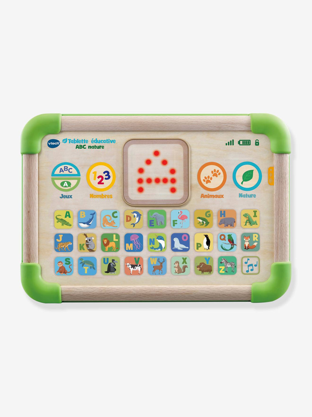 Tablette éducative abc nature - marron