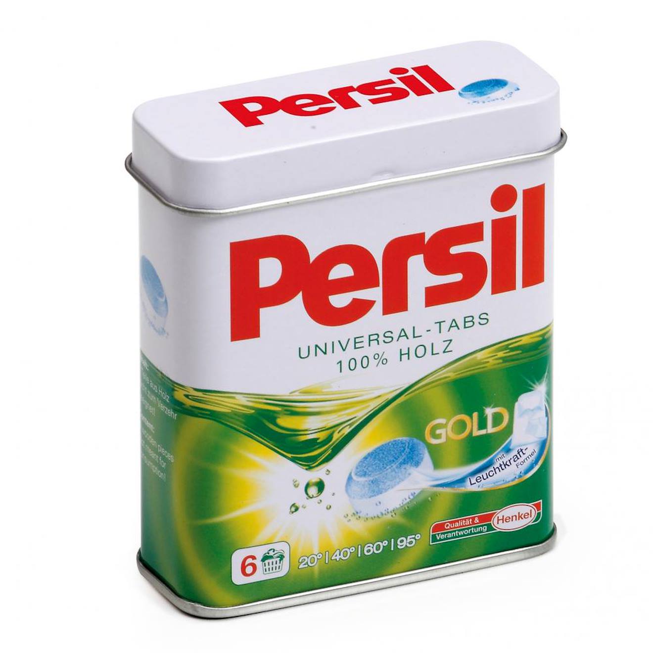 Tablettes de lessive en bois persil bleu