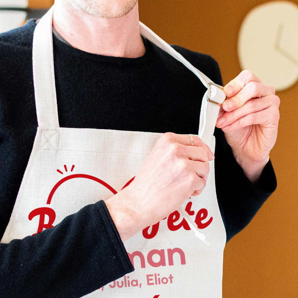 Tablier Bonne Fête à Personnaliser - Tablier à Personnaliser