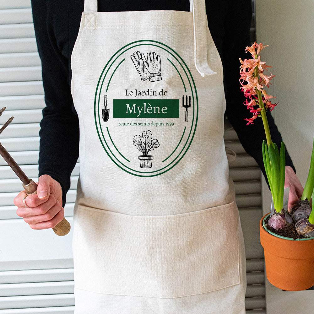 Tablier de Jardinage à Personnaliser - Tablier à Personnaliser