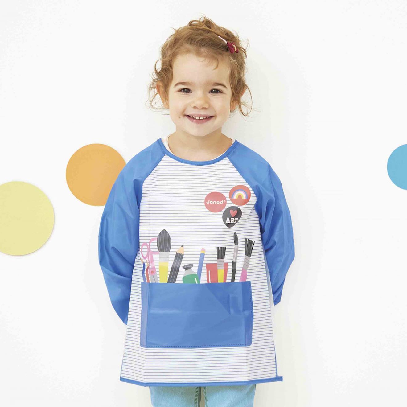 Tablier de peinture - colo multicolore