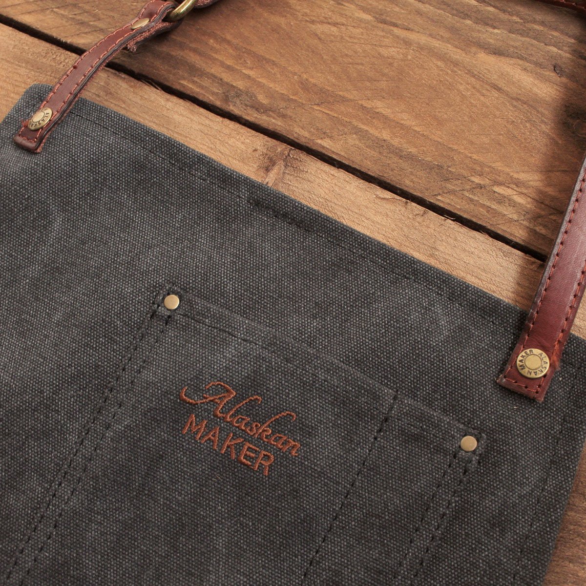Tablier en toile vintage Alaskan Maker