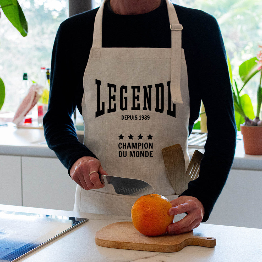 Tablier Legende à Personnaliser - Tablier à Personnaliser