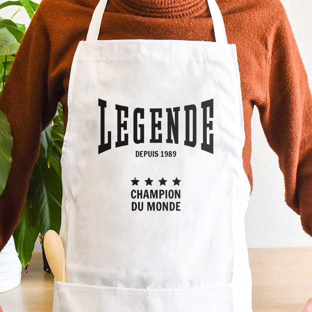 Tablier Legende à Personnaliser - Tablier à Personnaliser