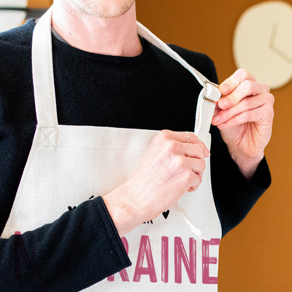 Tablier Marraine à Personnaliser - Tablier à Personnaliser