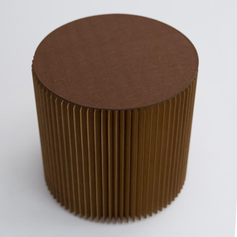 Tabouret en Kraft Pliable 28 cm - Poufs et Tabourets Originaux CadoMaestro