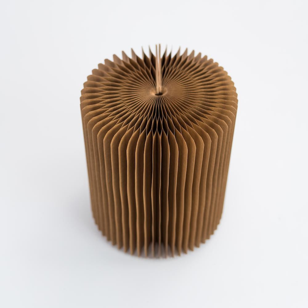 Tabouret en Kraft Pliable 38 cm - Poufs et Tabourets Originaux