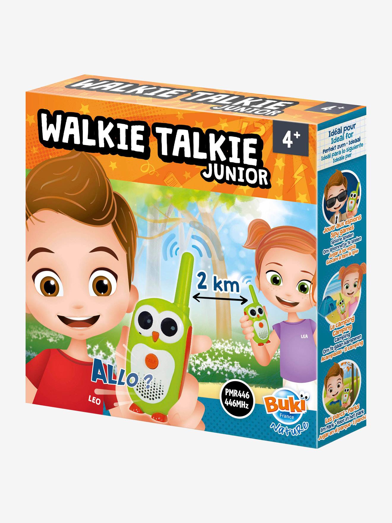 Talkie walkie des petits vert
