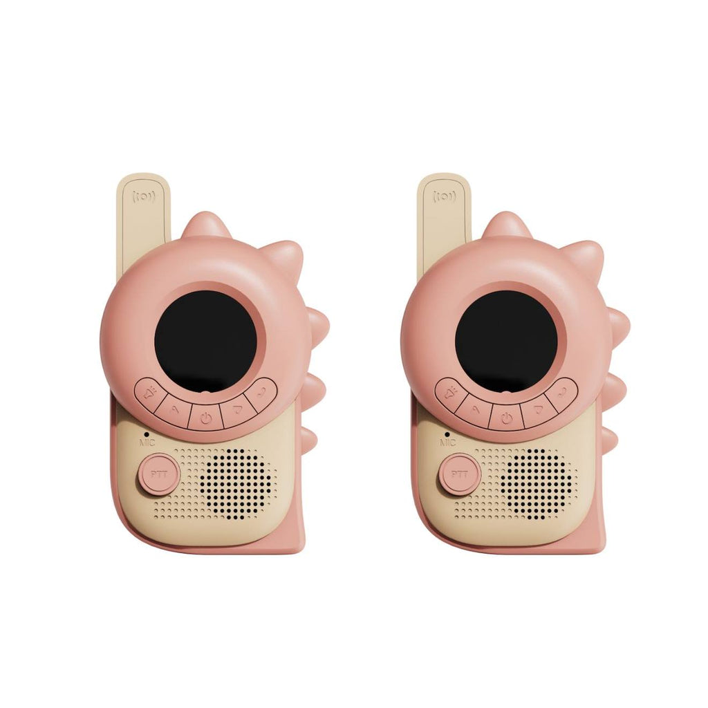 Talkie-walkie dino rose, beige