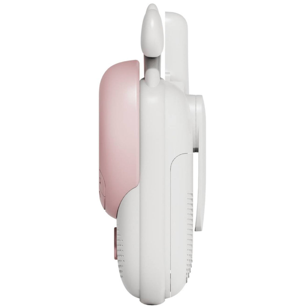 Talkie-walkie lapin blanc, rose