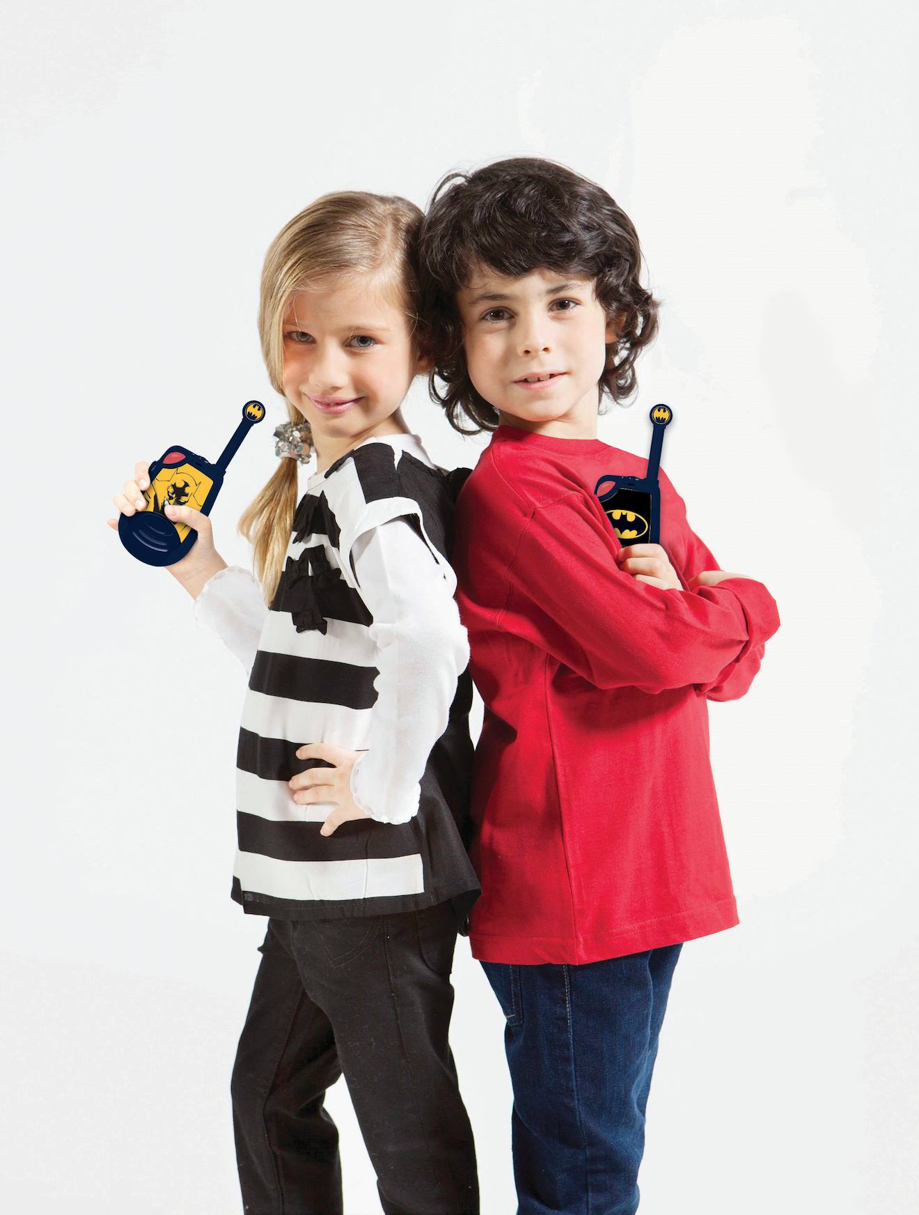 Talkie-walkies Batman portée 2km fonction morse multicolore