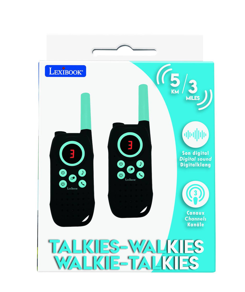 Talkie-walkies digitaux portée 5km multicolore