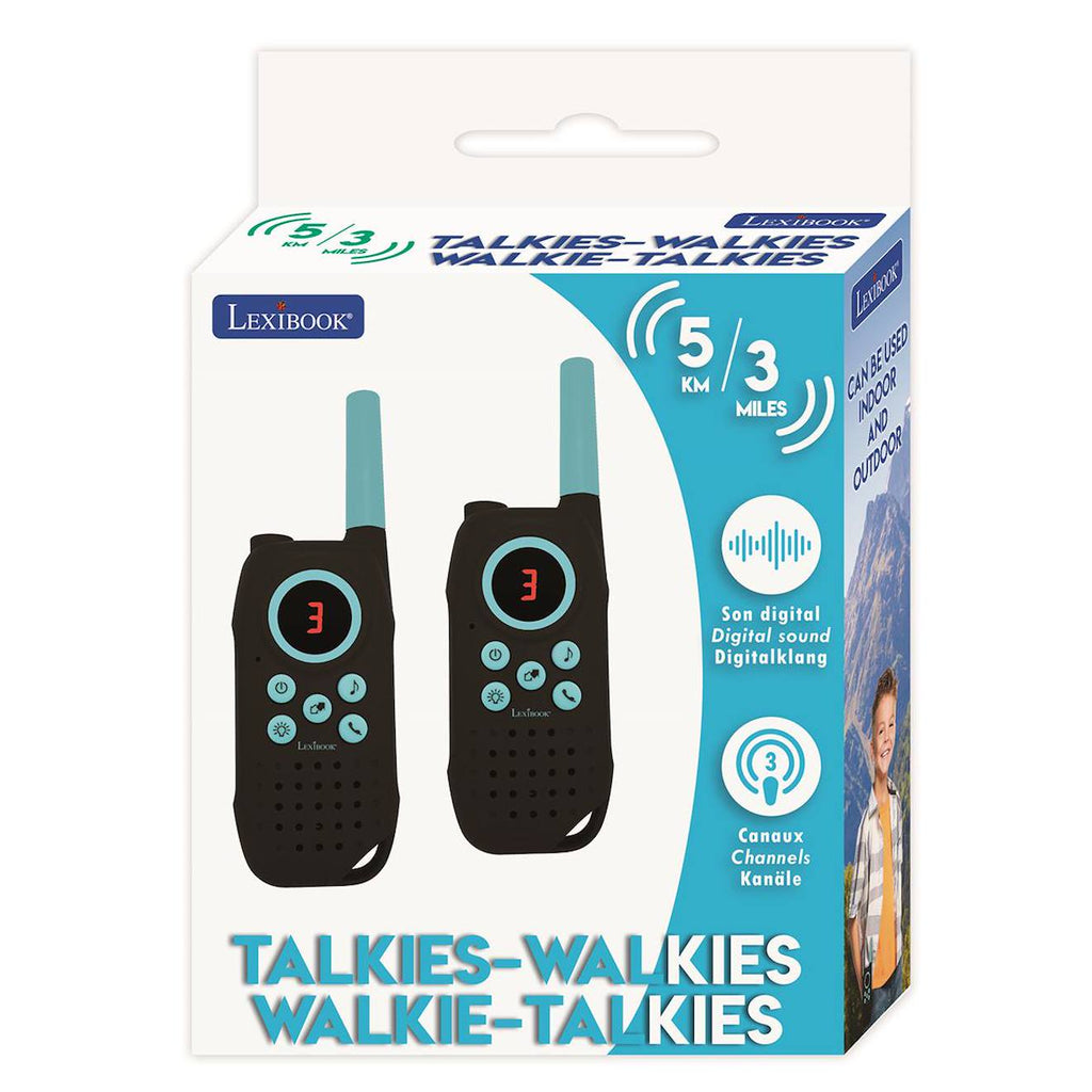 Talkie-walkies digitaux portée 5km multicolore