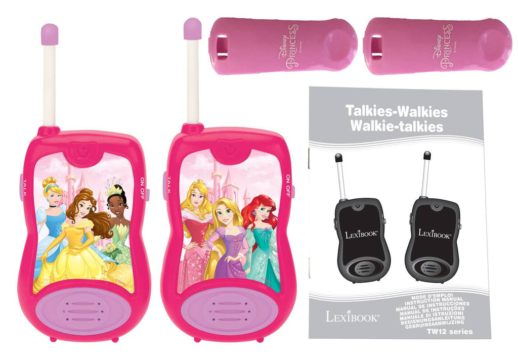 Talkie-walkies Disney Princesses portée 200m multicolore