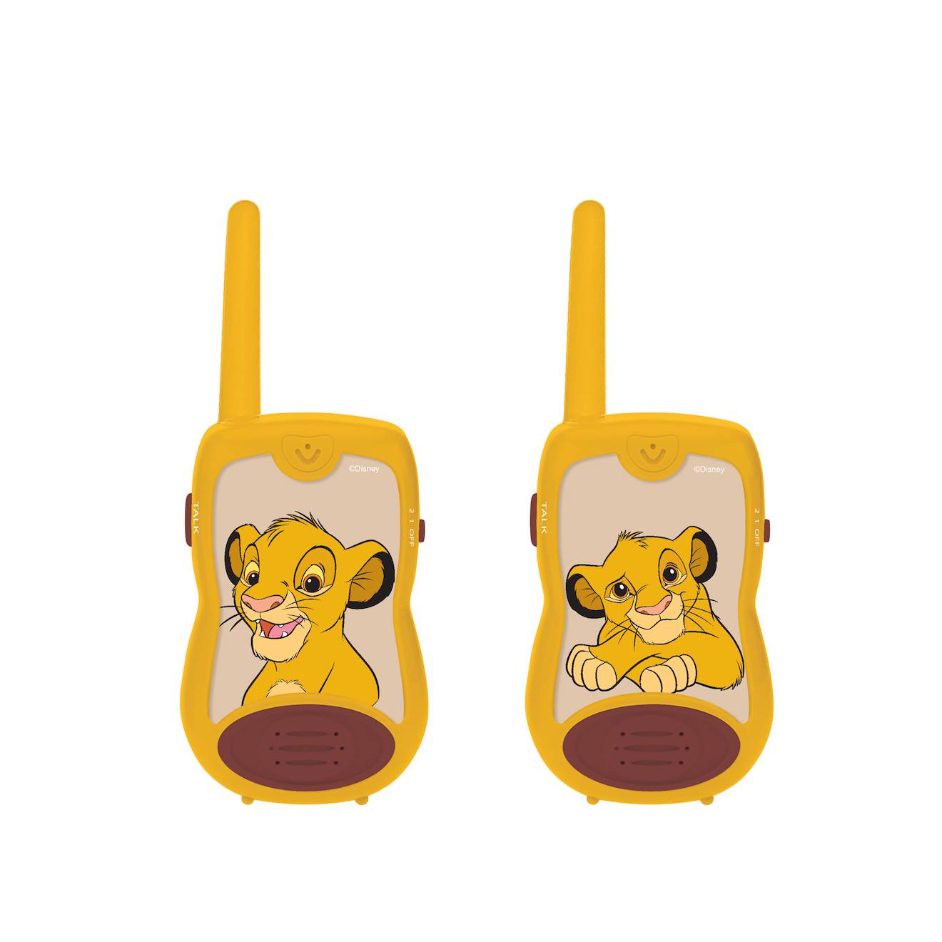 Talkie-walkies Le Roi Lion portée 200m multicolore