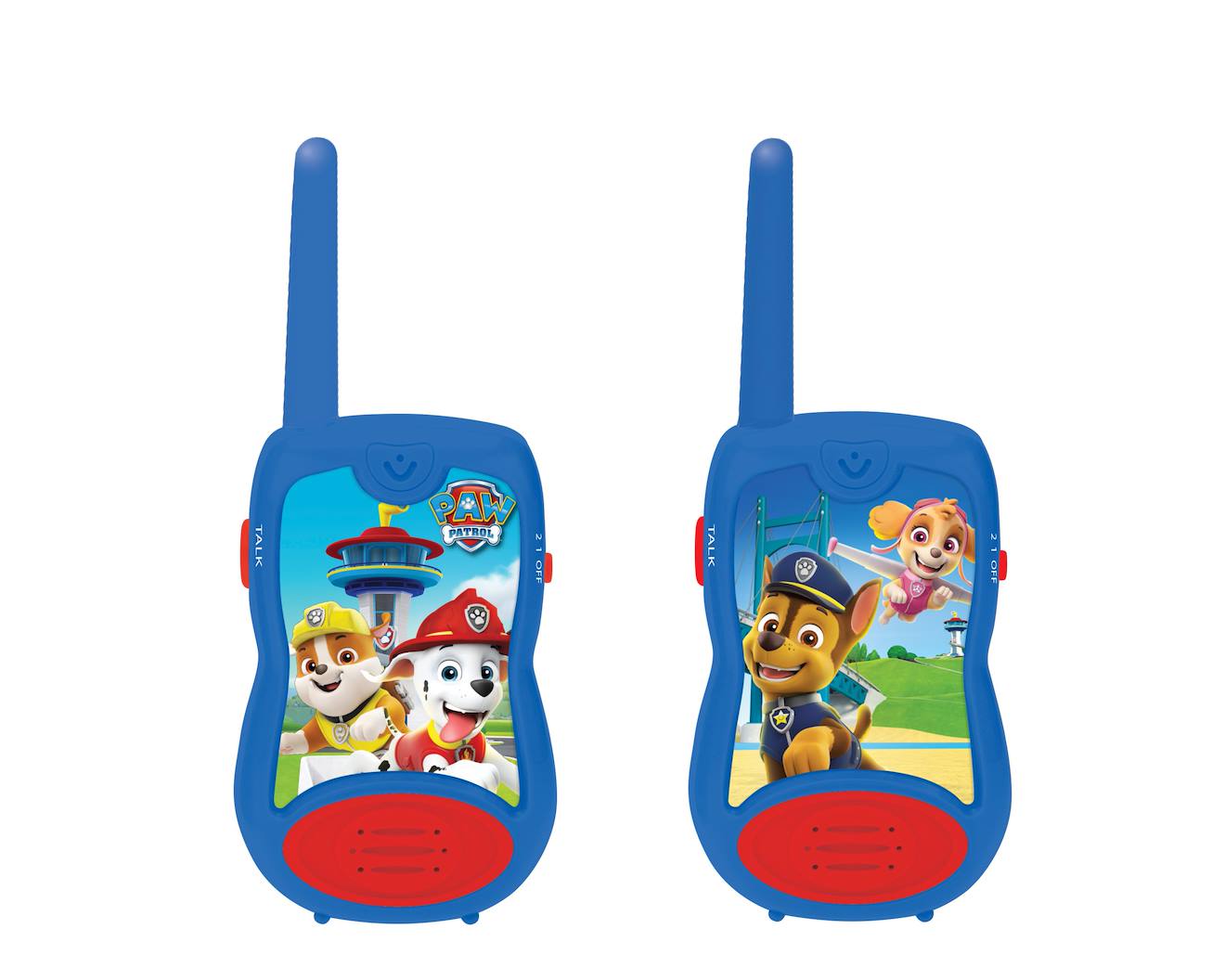 Talkie-walkies Pat' Patrouille portée 200m multicolore