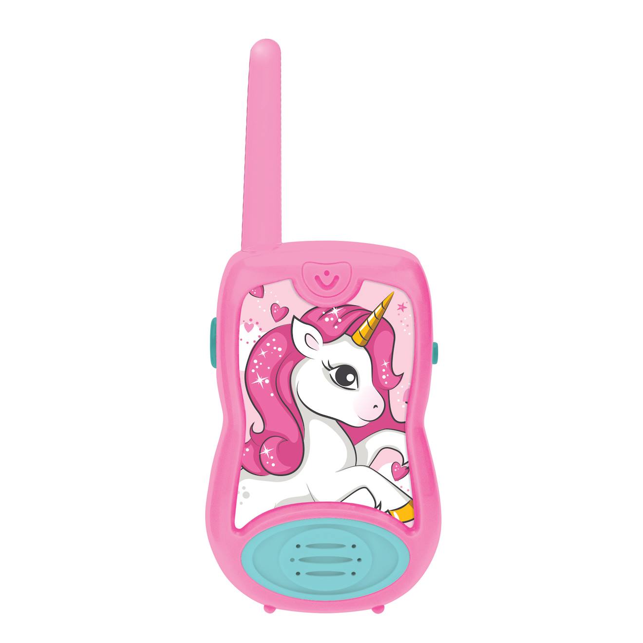 Talkies-walkies licorne portée 200m multicolore