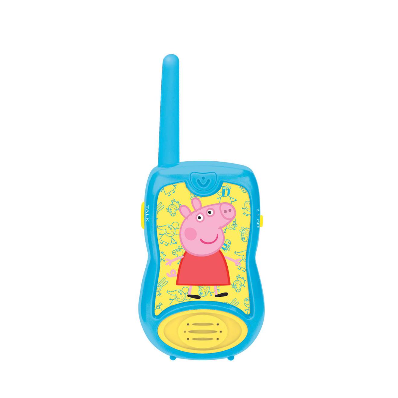 Talkies-walkies Peppa Pig portée 200m multicolore
