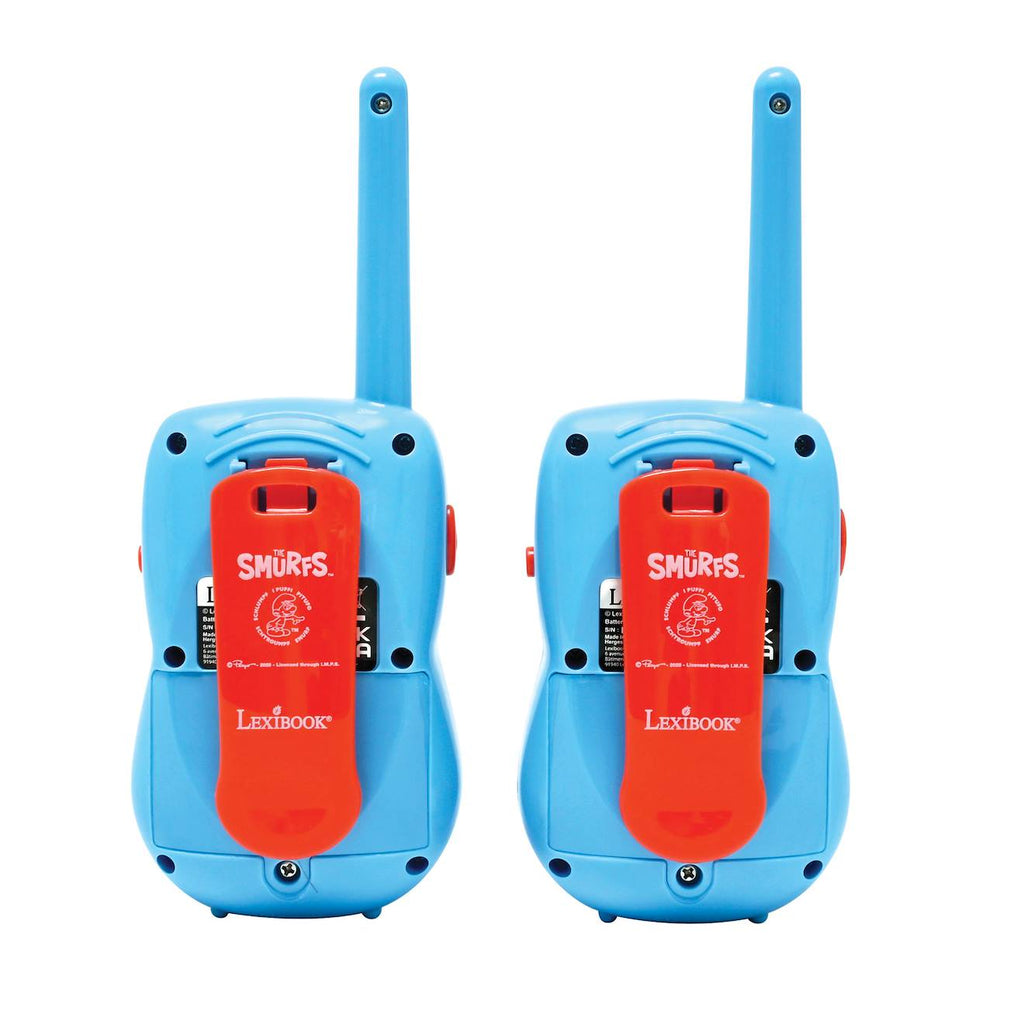 Talkies-walkies schtroumpfs portée 200m multicolore