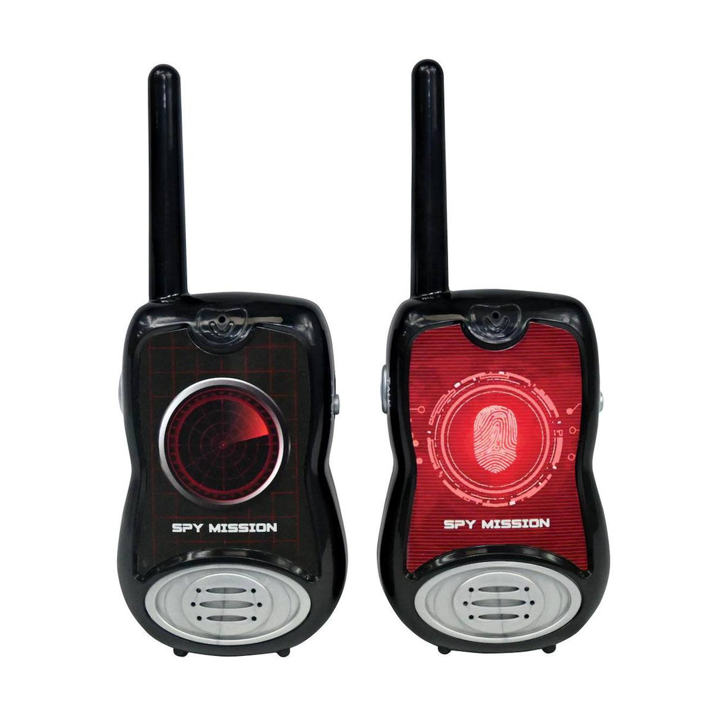 Talkies-walkies spy mission portée 200m multicolore