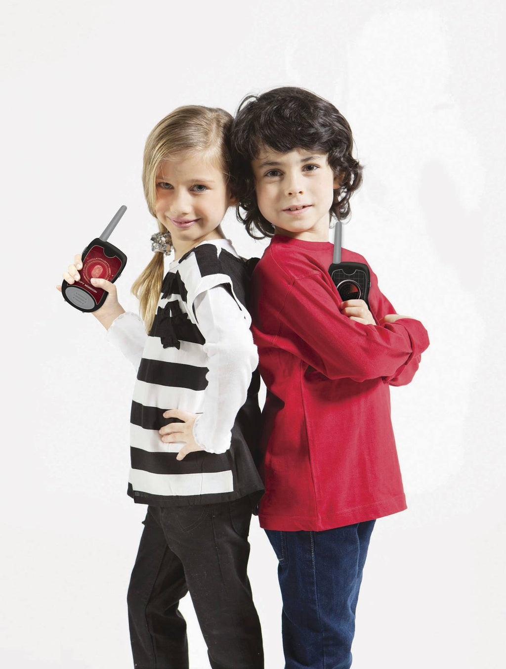 Talkies-walkies spy mission portée 200m multicolore