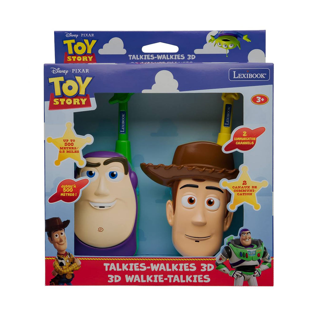 Talkies-walkies Toy Story 3D multicolore