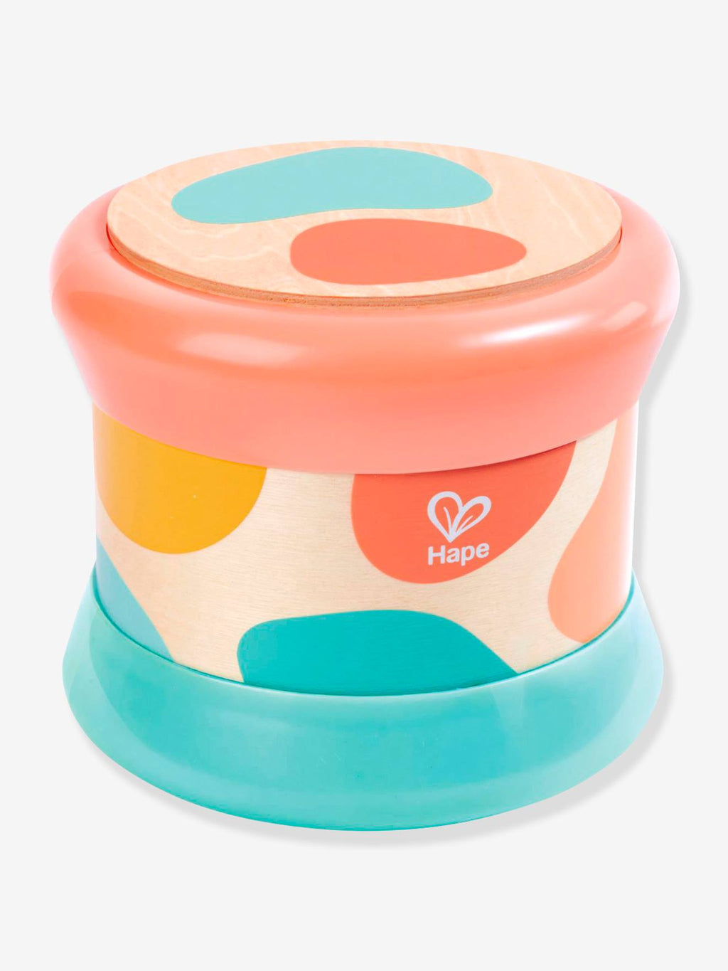 Tambour pour bébé corail