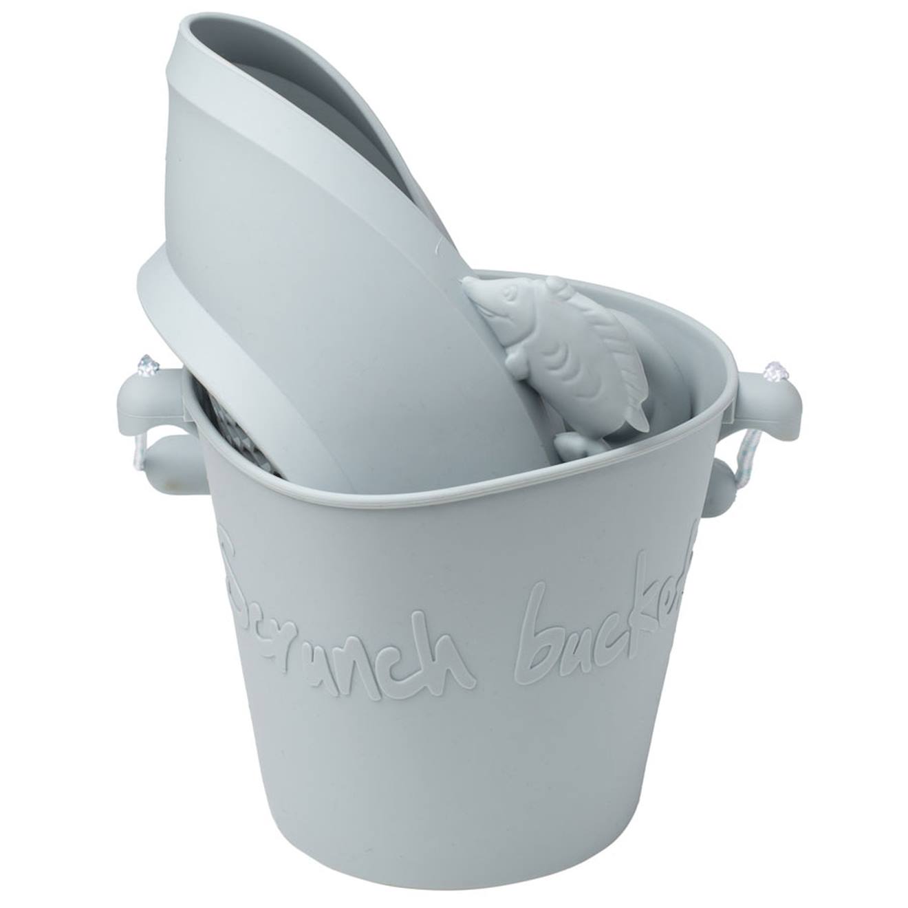 Tamis de plage en silicone souple gris