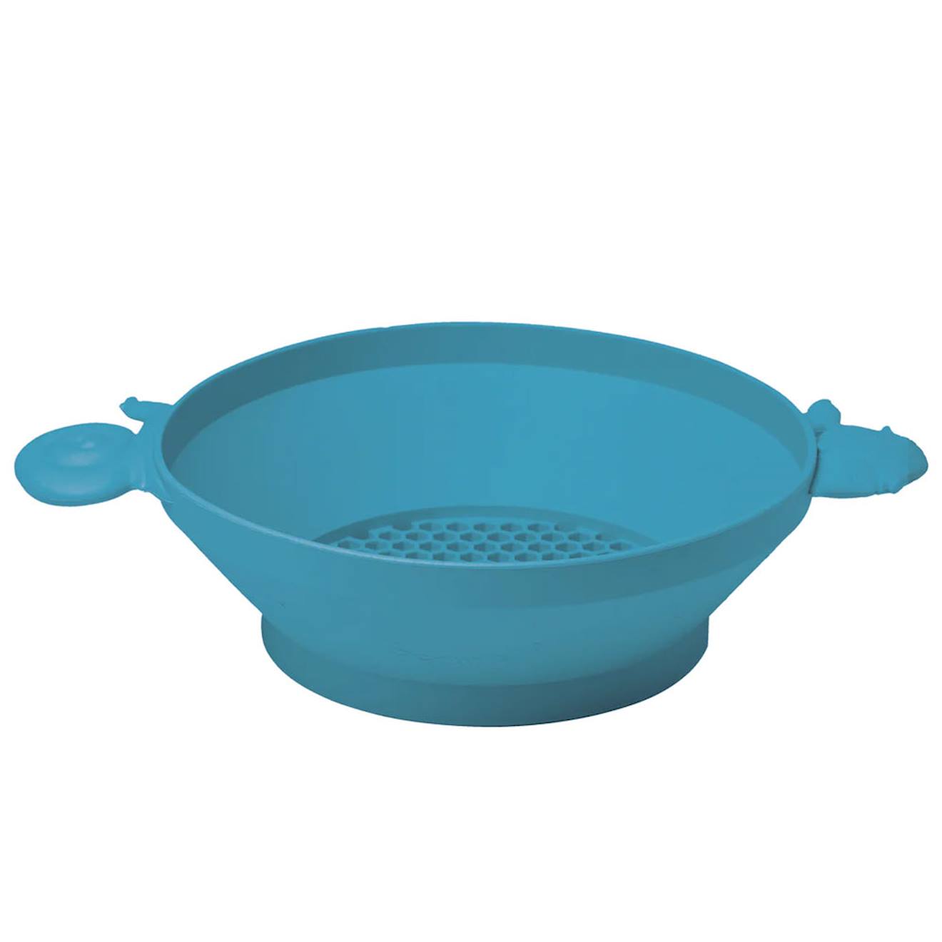Tamis de plage en silicone souple bleu