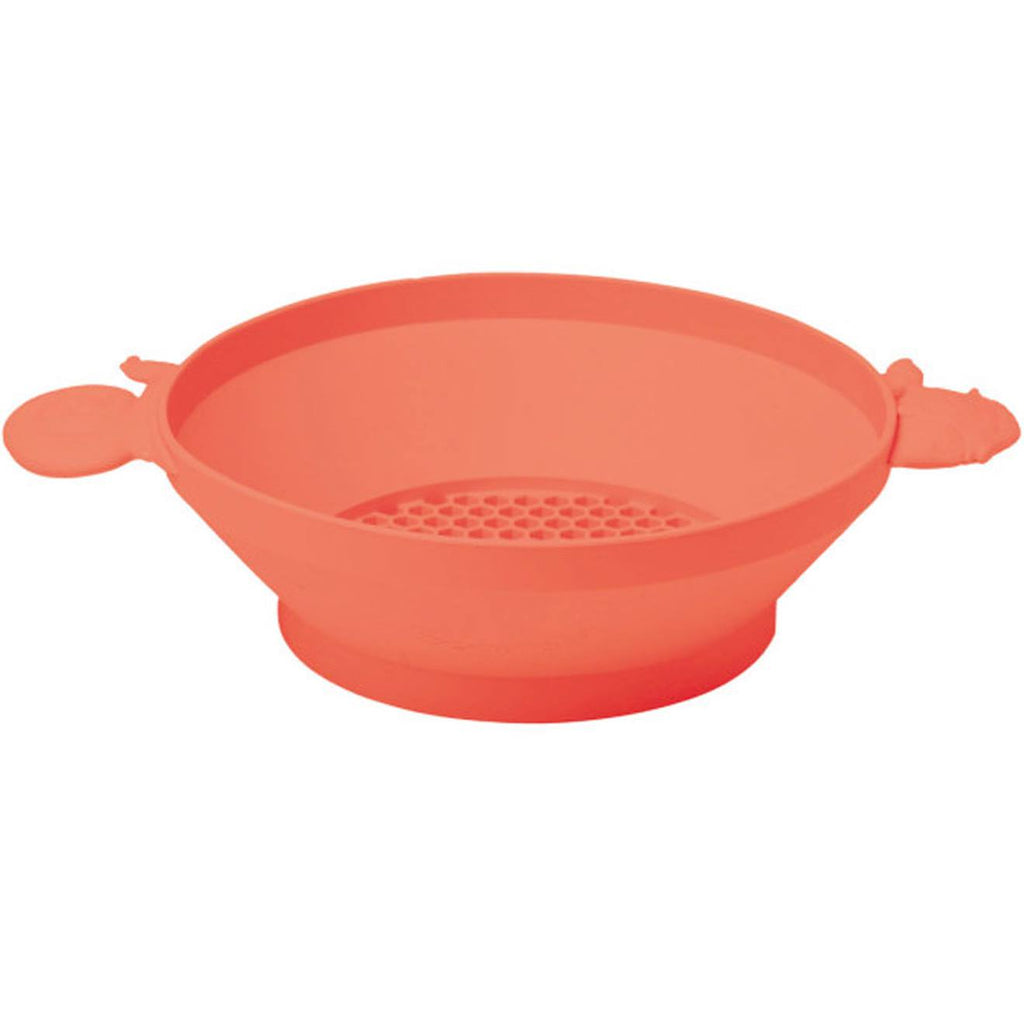 Tamis de plage en silicone souple rouge