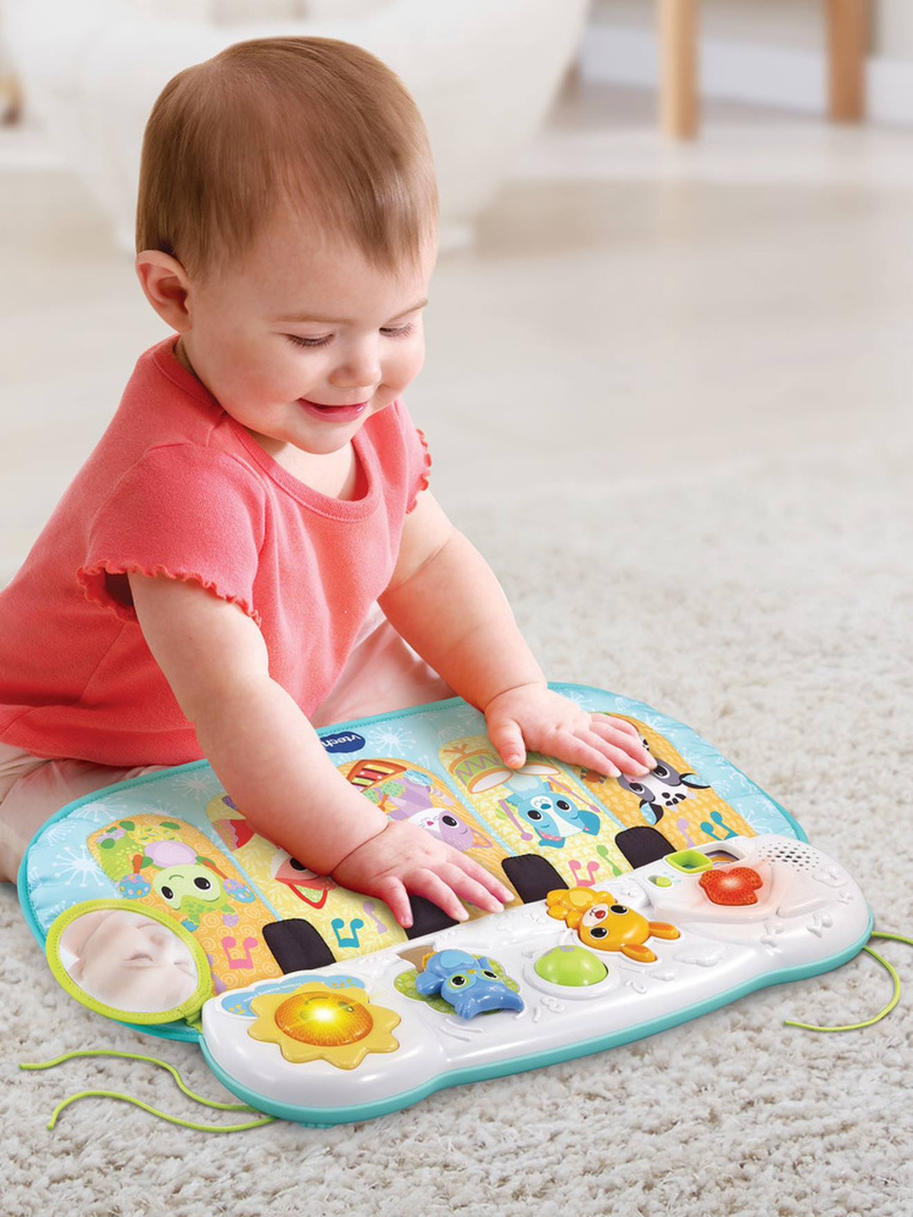 Tap tap piano des baby loulous - multicolore