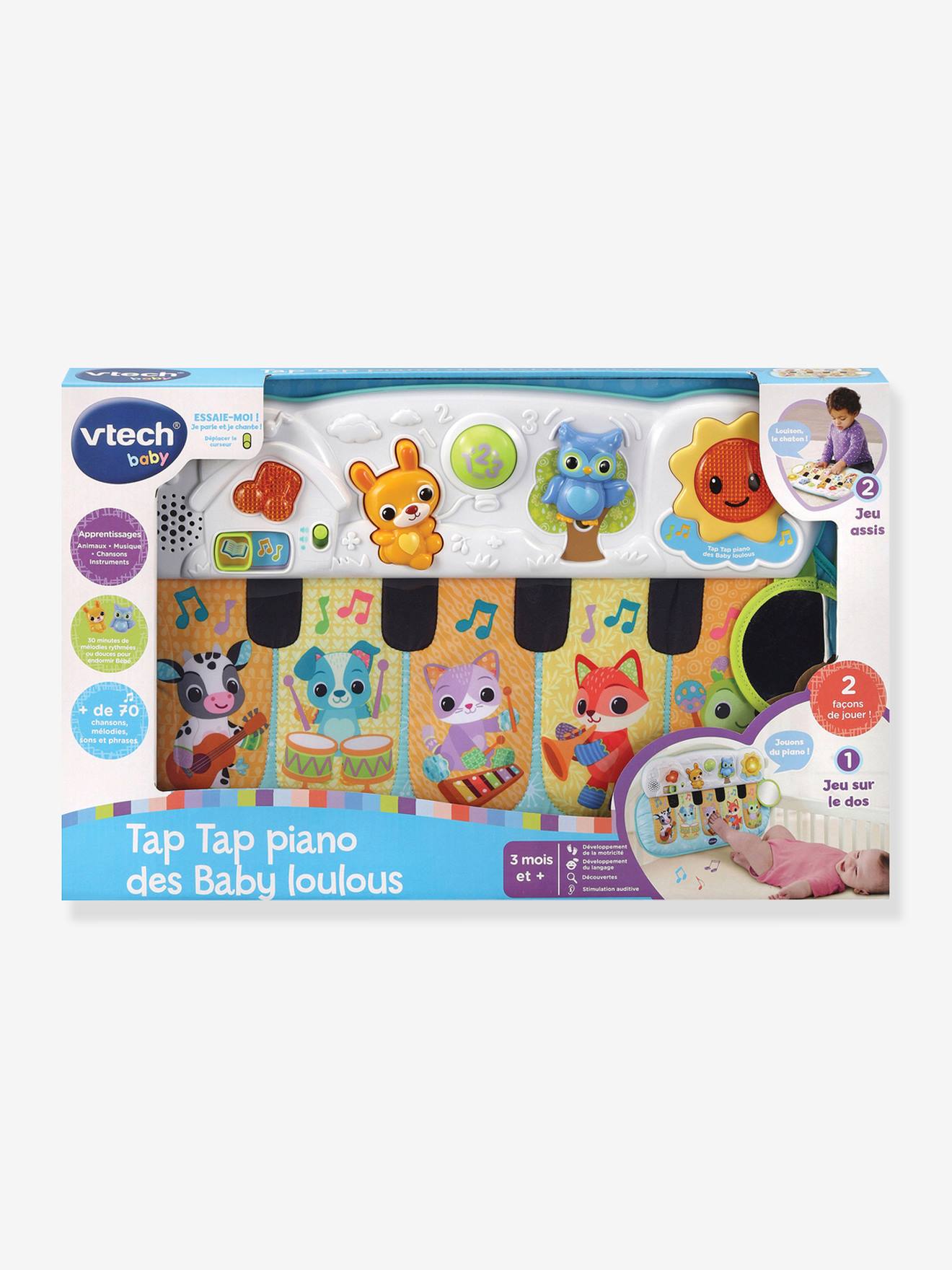 Tap tap piano des baby loulous - multicolore