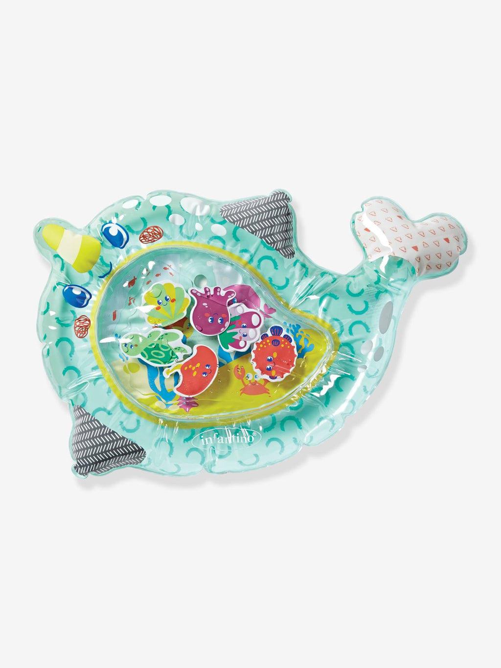 Tapis à eau découverte sensorielle licorne des mers - bleu