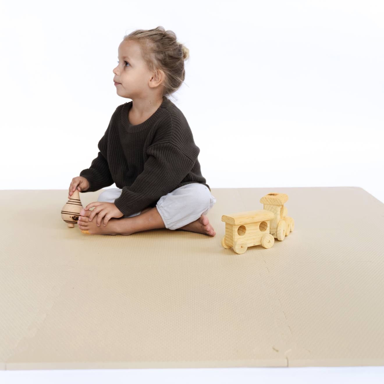 Tapis classique beige clair