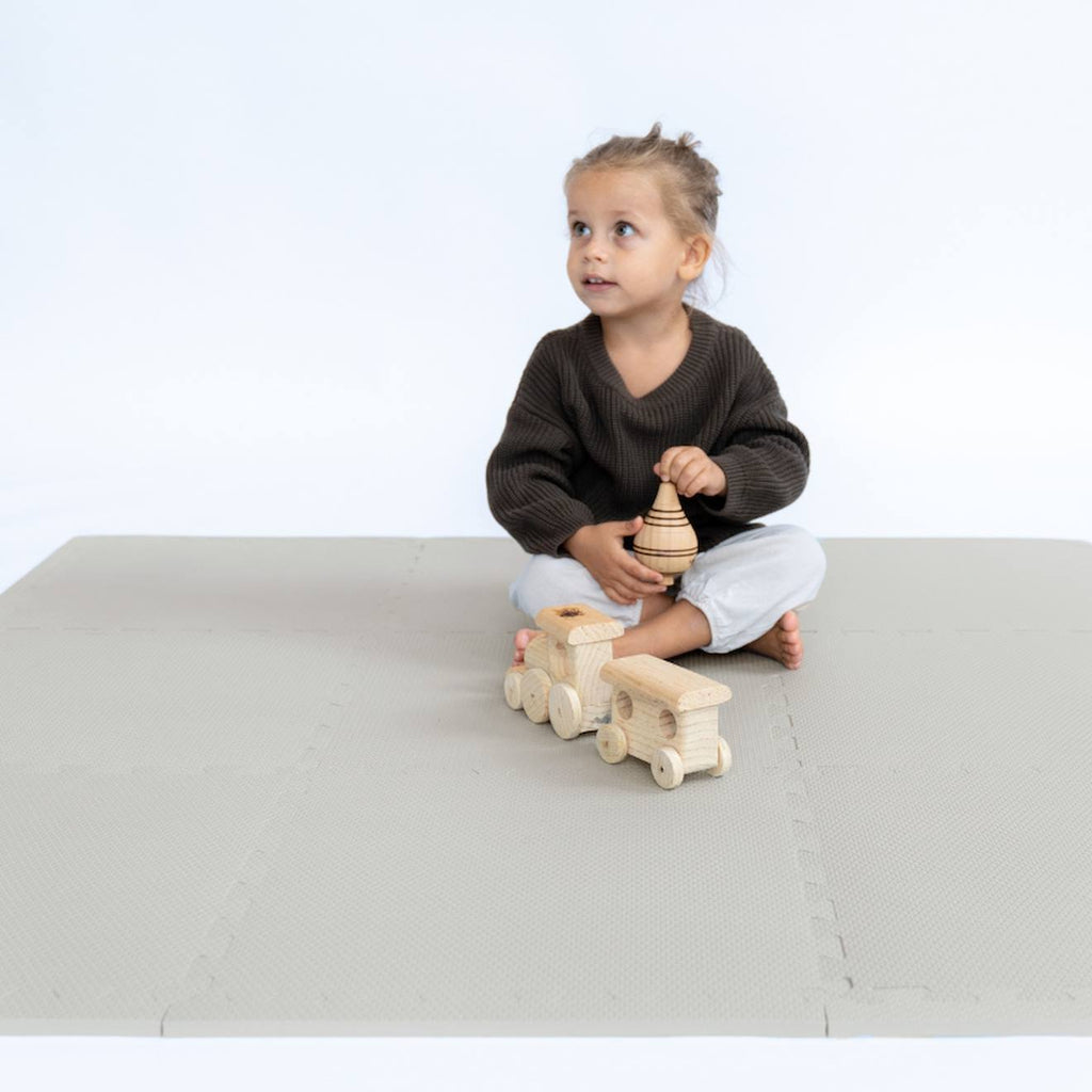Tapis classique gris clair