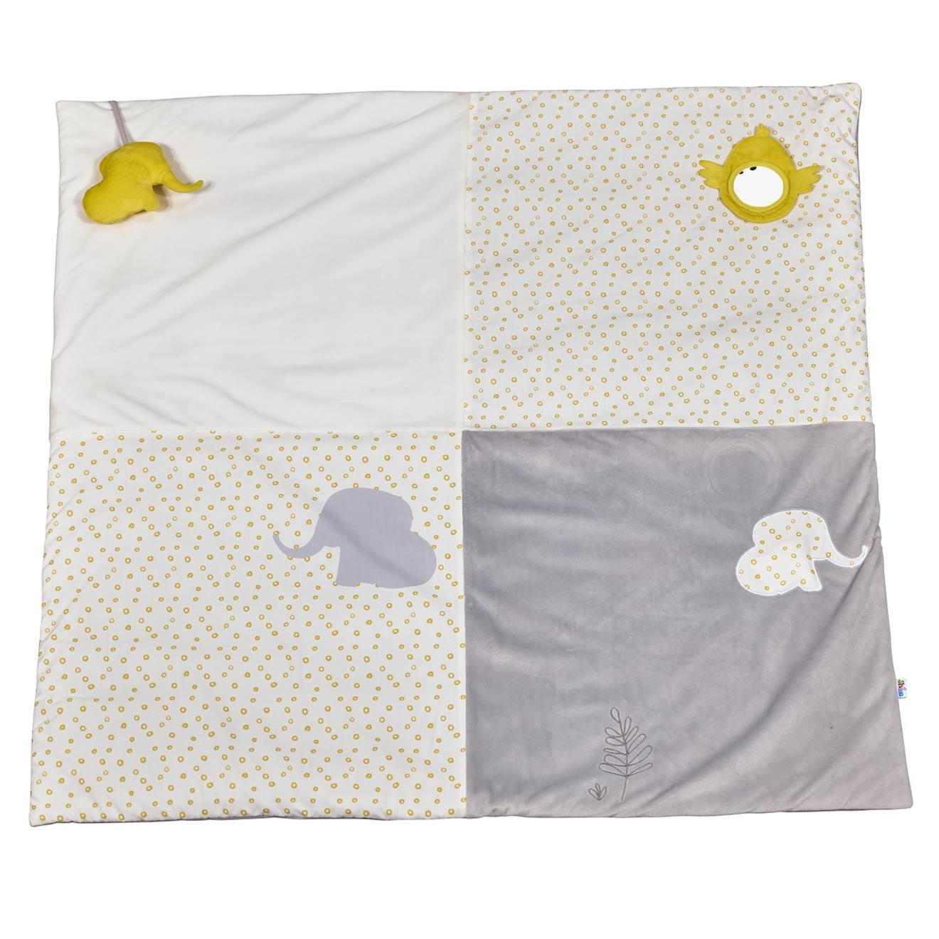 Tapis d'activités en polyester multicolore - eli & zeli multicolore