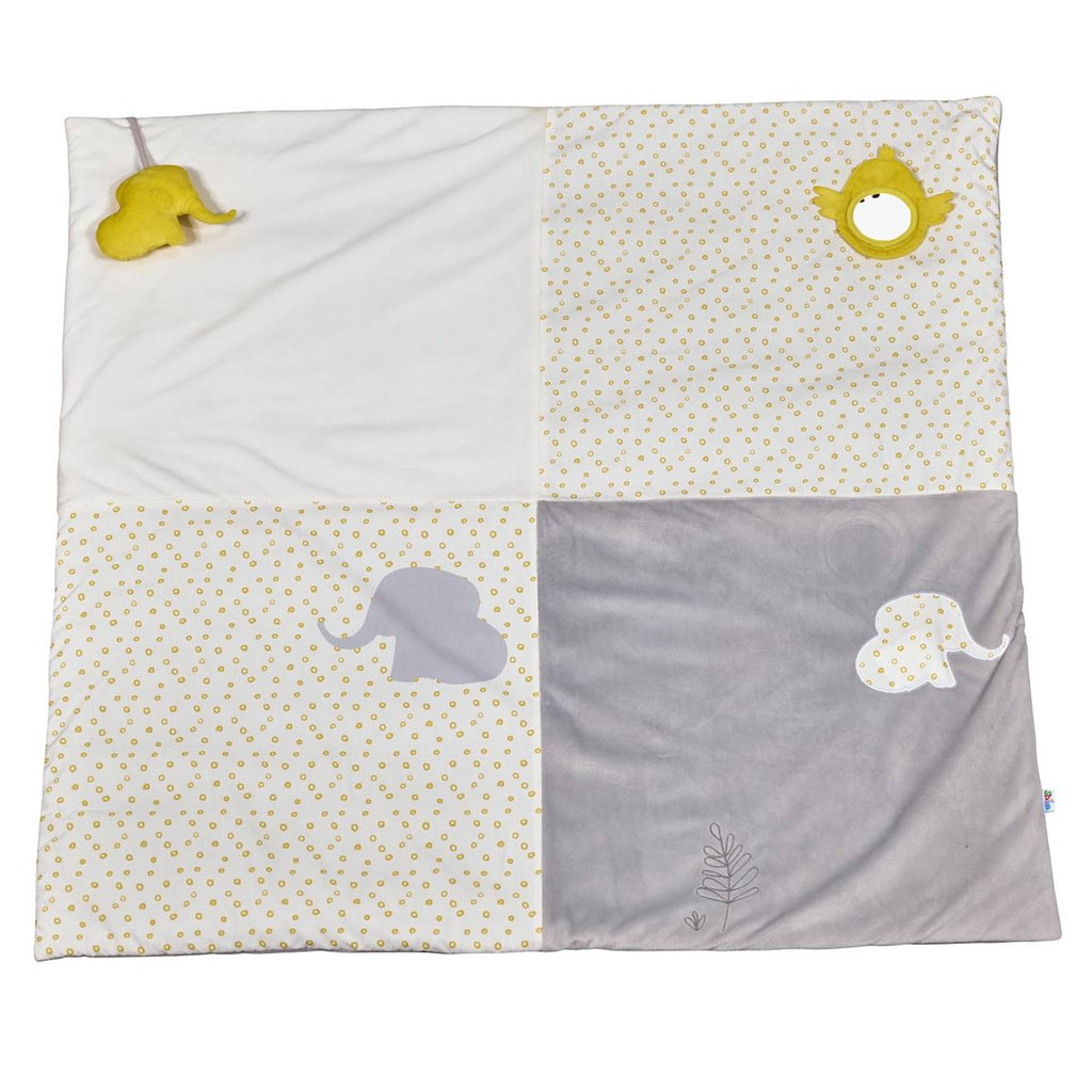 Tapis d'activités en polyester multicolore - eli & zeli multicolore