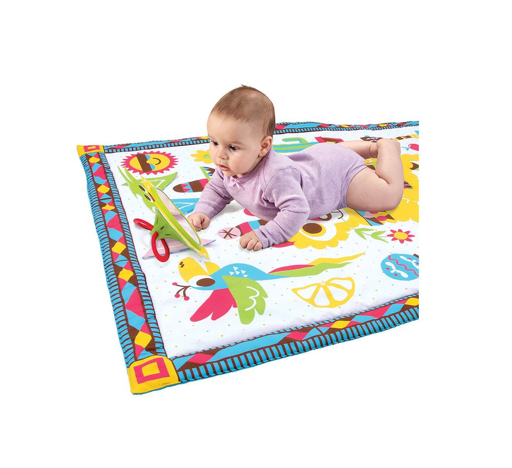 Tapis d'activités fiesta playmat to bag multicolor