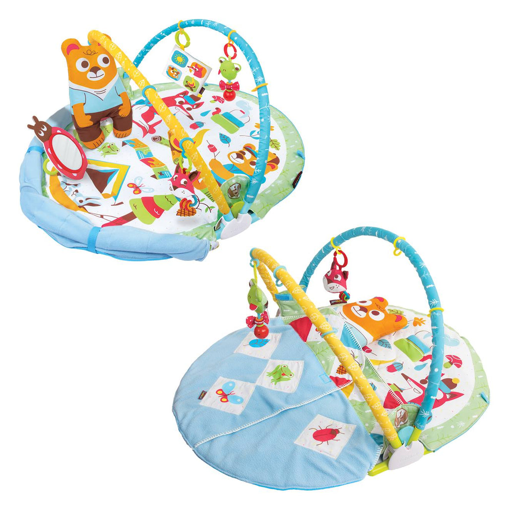 Tapis d'activités play ‘n' nap gymotion multicolor