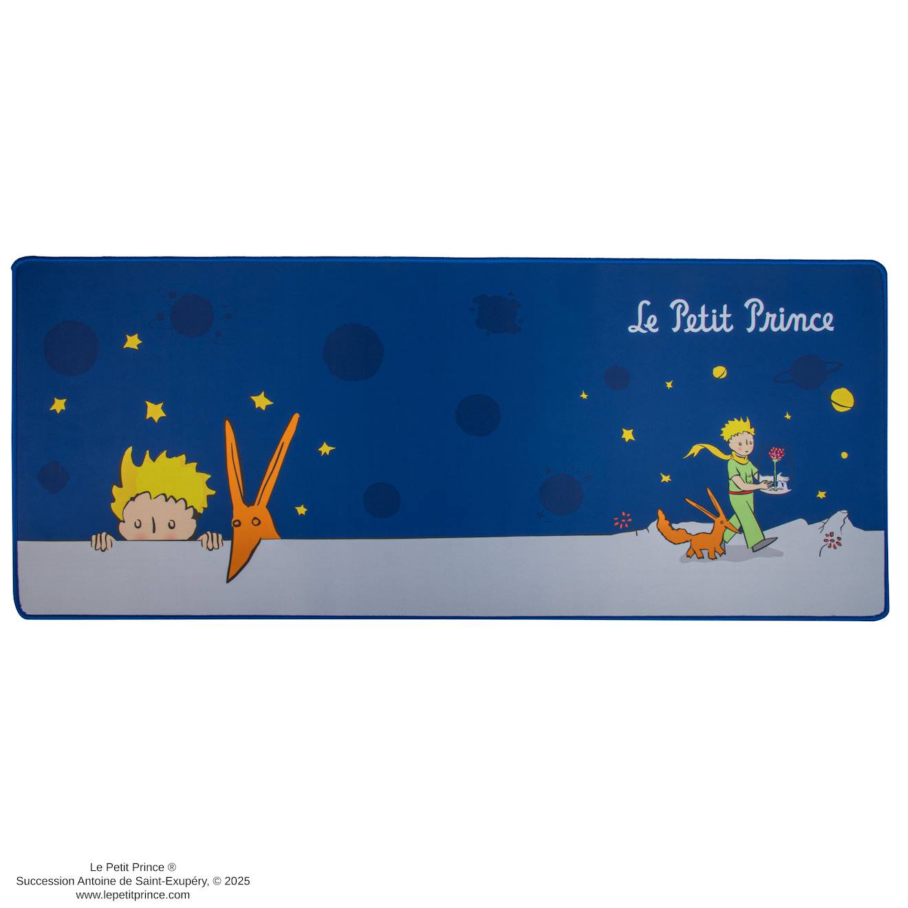 Tapis de Bureau Aventure Cosmique - Le Petit Prince Bleu