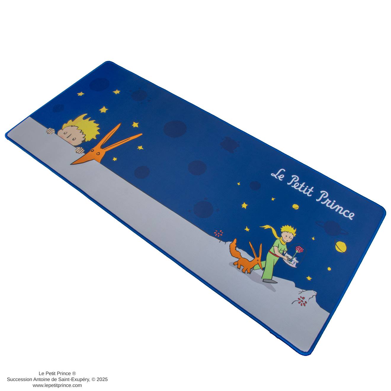 Tapis de Bureau Aventure Cosmique - Le Petit Prince Bleu