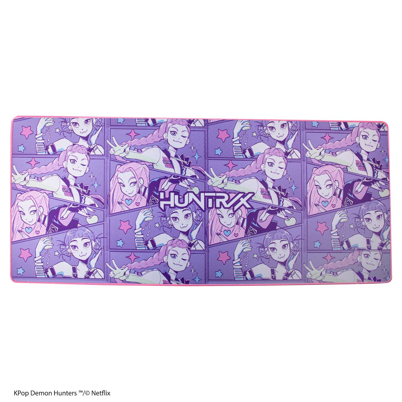 Tapis de Bureau Huntr/x - KPop Demon Hunters Violet